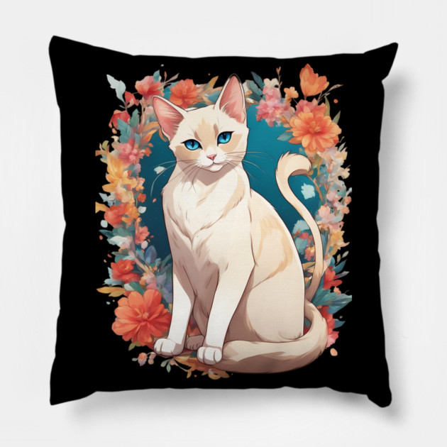 Anime Cat Pillow by animegirlnft