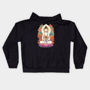 Buddha Enlightenment Kids Hoodie