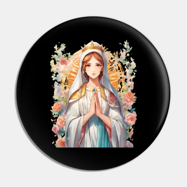 Immaculate Heart of Mary Pin by animegirlnft