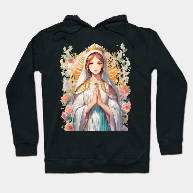 Immaculate Heart of Mary Hoodie by animegirlnft