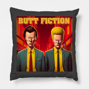 Pulp Fiction Beavis and Butt-Head Pillow
