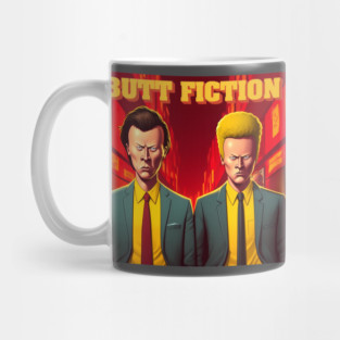 Pulp Fiction Beavis and Butt-Head Mug