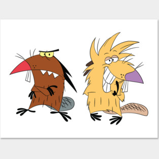 angry beavers Posters and Art