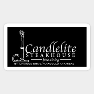 Candlelite Steakhouse Sticker