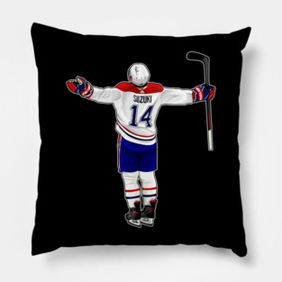 Nick Suzuki #14 Reaction Pillow