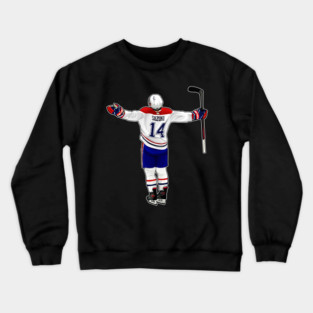 Nick Suzuki #14 Reaction Crewneck Sweatshirt