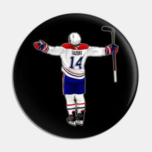 Nick Suzuki #14 Reaction Pin