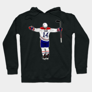 Nick Suzuki #14 Reaction Hoodie