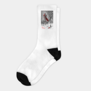 Meeting the Krampus Socks
