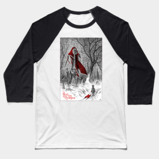 Meeting the Krampus Baseball T-Shirt
