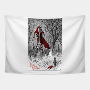 Meeting the Krampus Tapestry