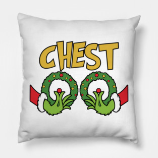Chest (Grinch) Pillow