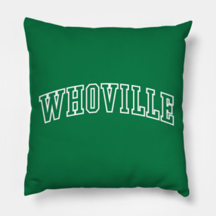 Whoville Grinch Christmas movie Pillow