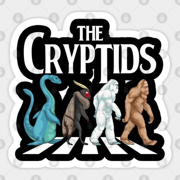Mysterious Crosswalk: The Cryptid Parade Sticker by GoshWow®