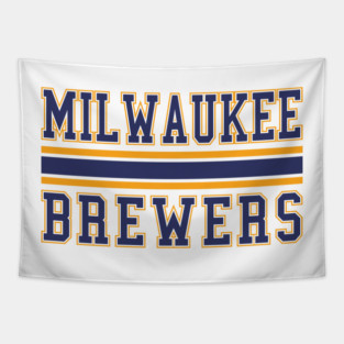 Milwaukee Brewers Baseball Tapestry