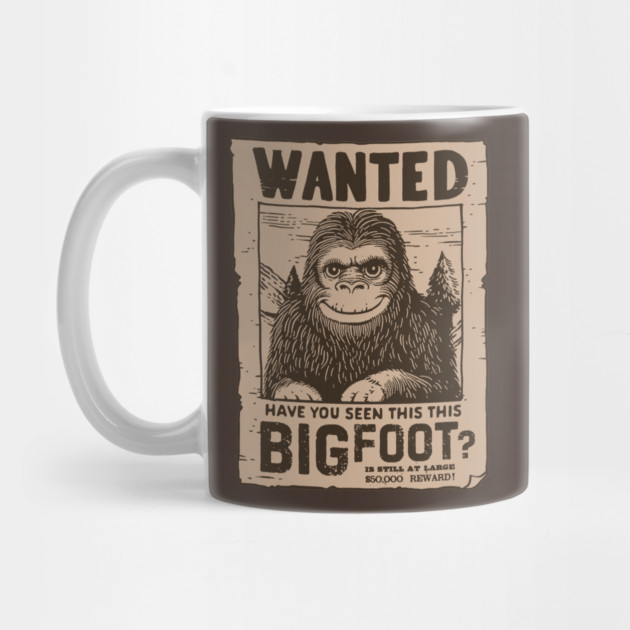 Elusive Legend: Bigfoot Wanted by GoshWow®