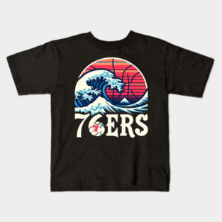 Philadelphia 76ers Basketball Kids T-Shirt