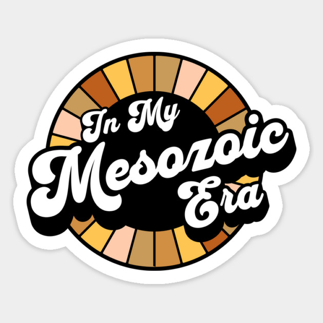 Earth Science - Mesozoic Era - Geology Magnet by Yesteeyear