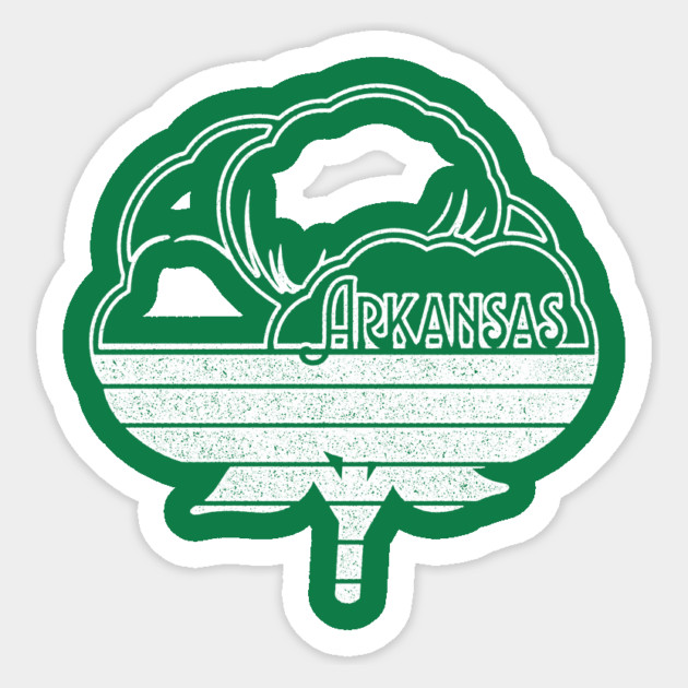 Arkansas Cotton Boll Sticker by rt-shirts
