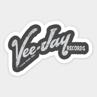 Vee-Jay Records Sticker