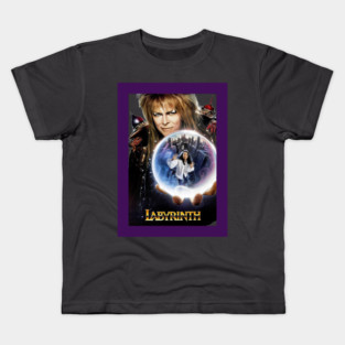 Purple Labyrinth Kids T-Shirt