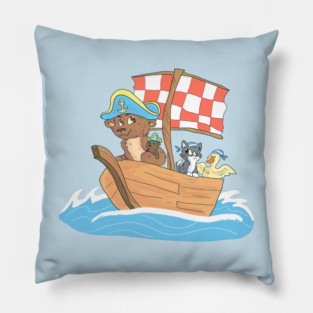 Little Bear Pirate Pillow