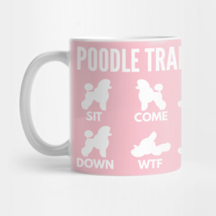 Poodle Training Poodle Dog Tricks Mug