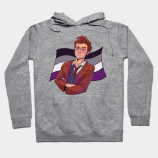 Asexual Doctor Who - Tenth Doctor Hoodie