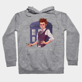 Doctor Who TARDIS - 14th Doctor Hoodie