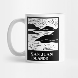 San Juan Islands Washington USA Mug