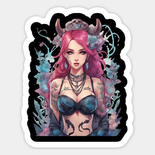 She is evil, Devil Magnet by animegirlnft