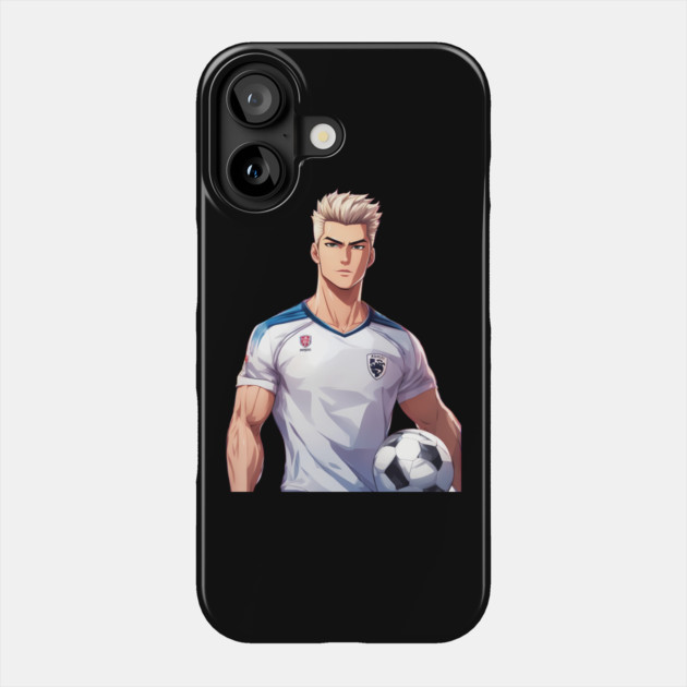 Football Goal Kick Phone Case by animegirlnft