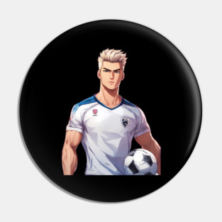Football Goal Kick Pin