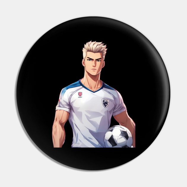 Football Goal Kick Pin by animegirlnft