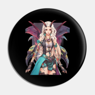 Woman of darkness and evil Pin