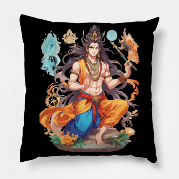 Religion of the Ancients Pillow by animegirlnft