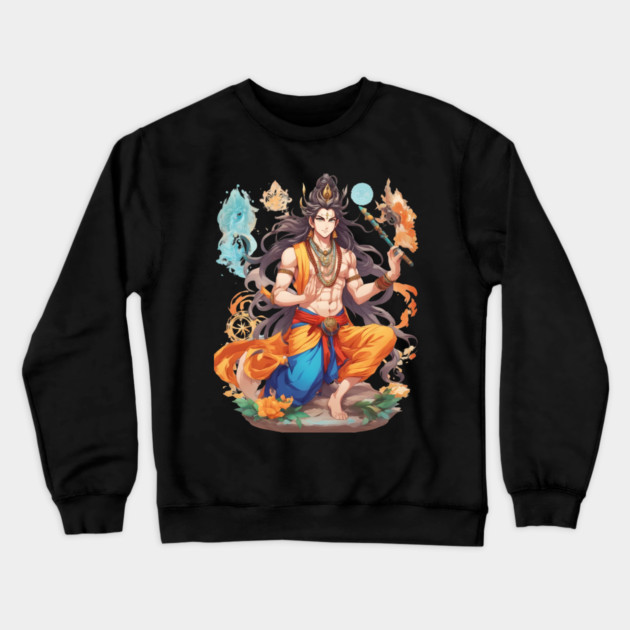 Religion of the Ancients Crewneck Sweatshirt by animegirlnft