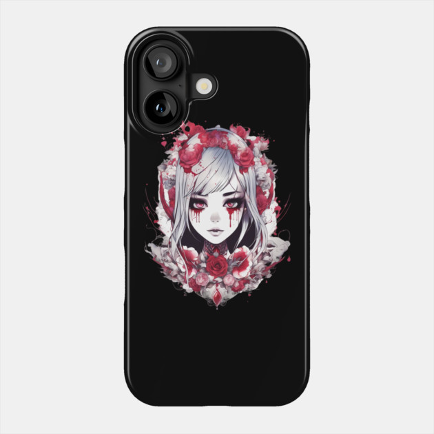 I am stigmata girl Phone Case by animegirlnft
