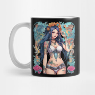Anime Rock Chick Mug