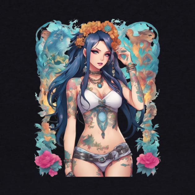 Anime Rock Chick by animegirlnft