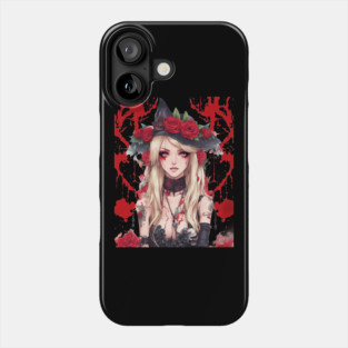 Girl with a mental illness Phone Case