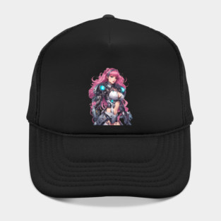 Synthetic Soul Robotic Girl Hat