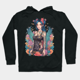 Angel Anime Girl Hoodie