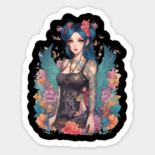 Angel Anime Girl Magnet