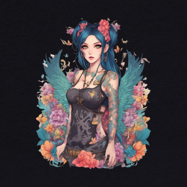 Angel Anime Girl by animegirlnft