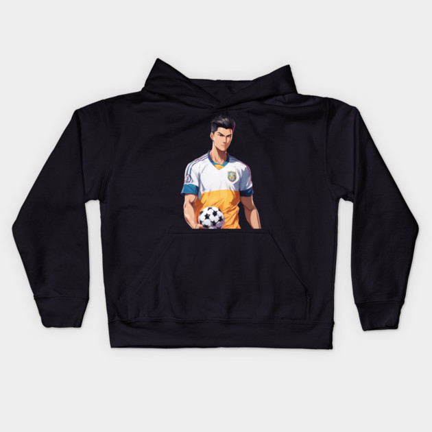 Football Offside Kids Hoodie by animegirlnft