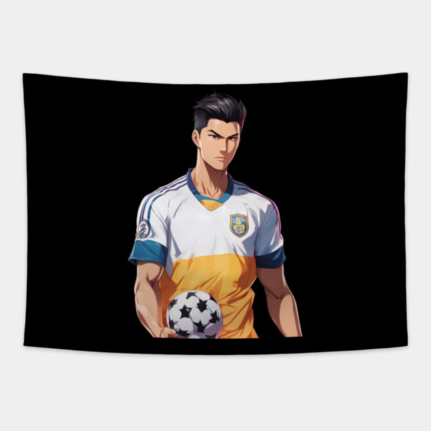 Football Offside Tapestry by animegirlnft