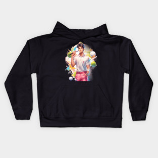 Anime Kpop Golfer Kids Hoodie