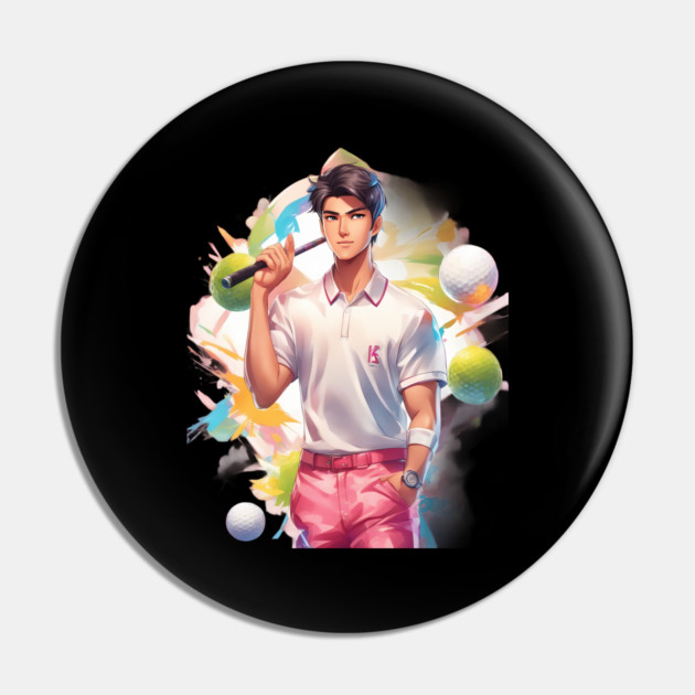 Anime Kpop Golfer Pin by animegirlnft