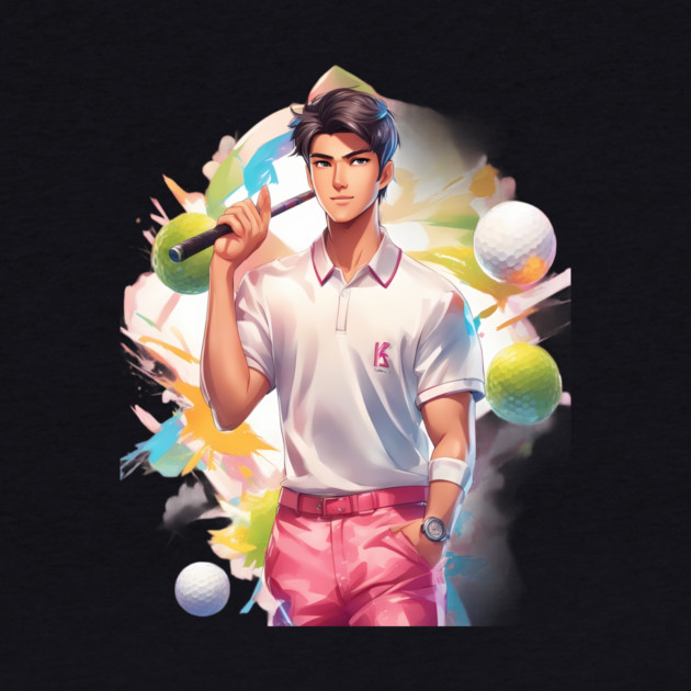 Anime Kpop Golfer by animegirlnft